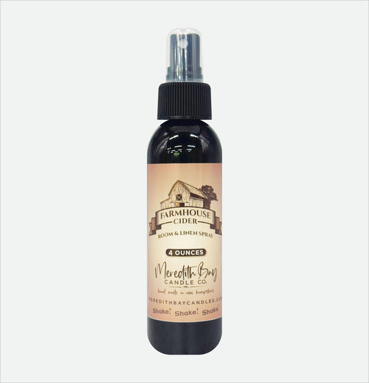 Farmhouse Cider Room & Linen Spray Meredith Bay Candle Co