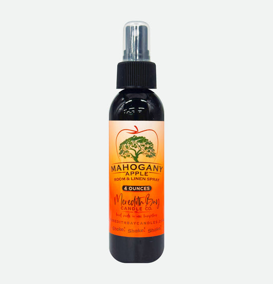 Mahogany Apple Room & Linen Spray Meredith Bay Candle Co