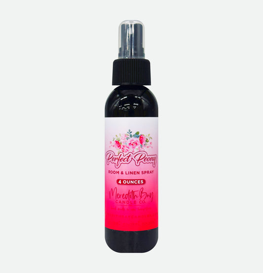 Perfect Peony Room & Linen Spray Meredith Bay Candle Co