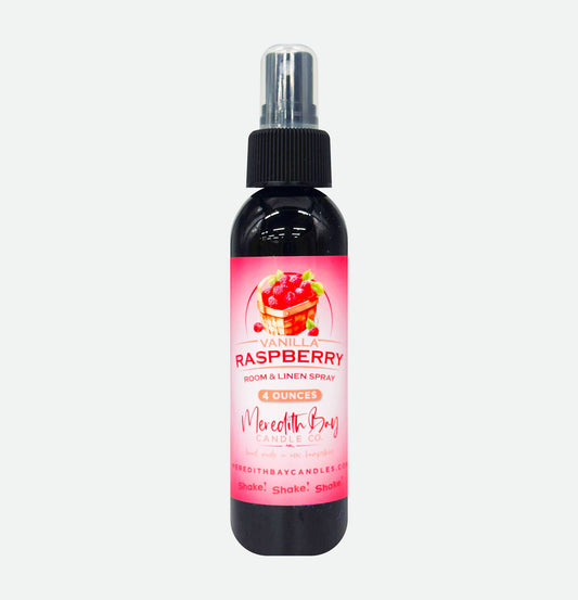 Vanilla Raspberry Room & Linen Spray Meredith Bay Candle Co