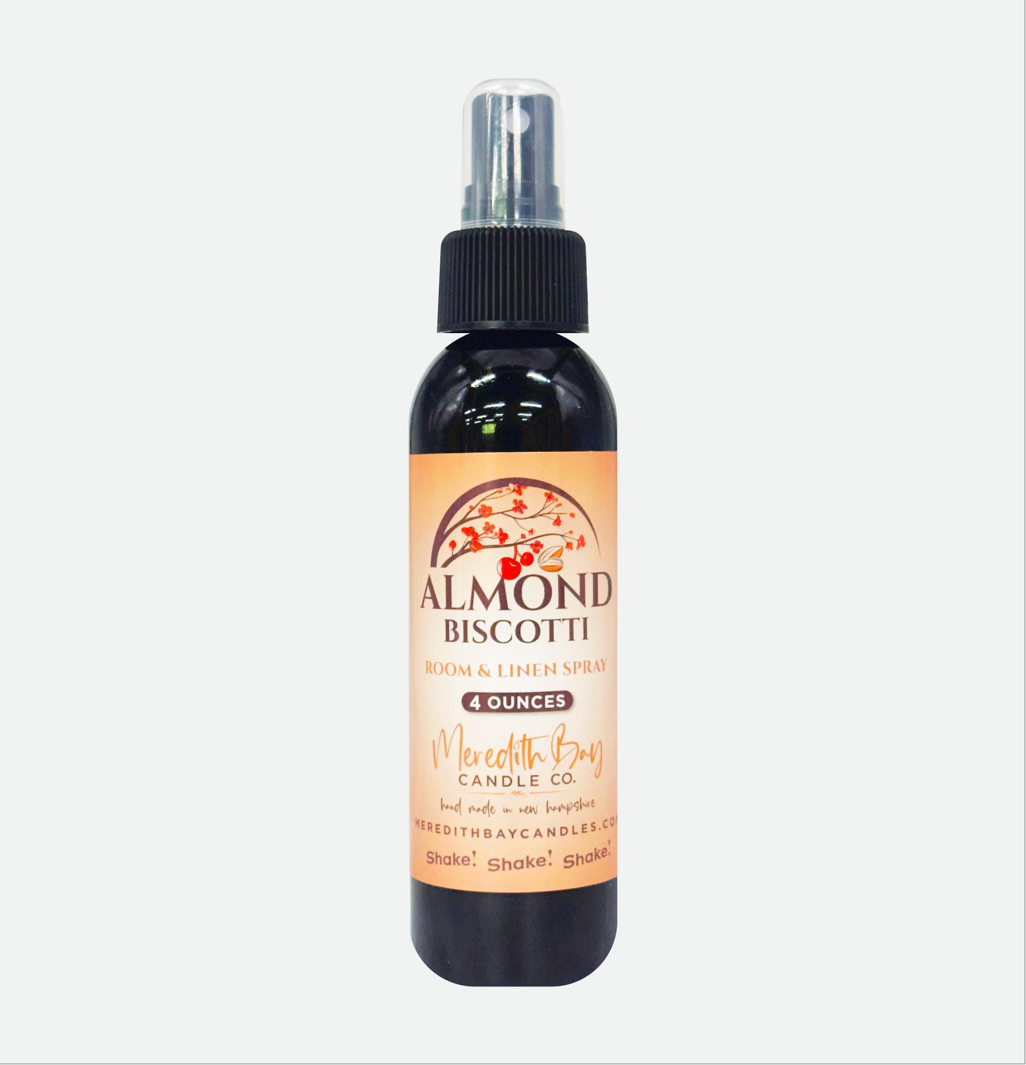 Almond Biscotti Room & Linen Spray Meredith Bay Candle Co
