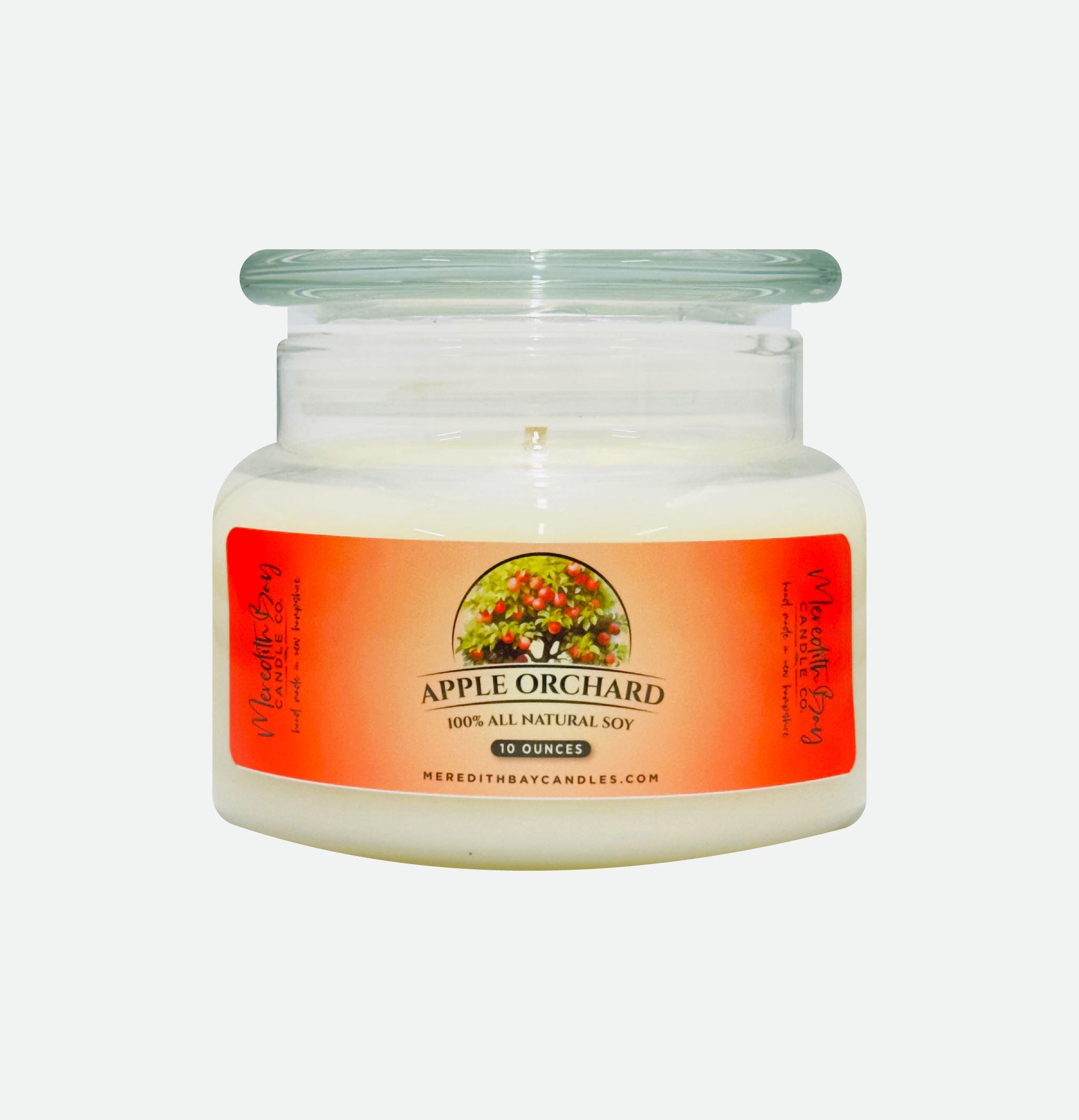 Apple Orchard Soy Candle Soy Candle Meredith Bay Candle Co 10.0 Oz