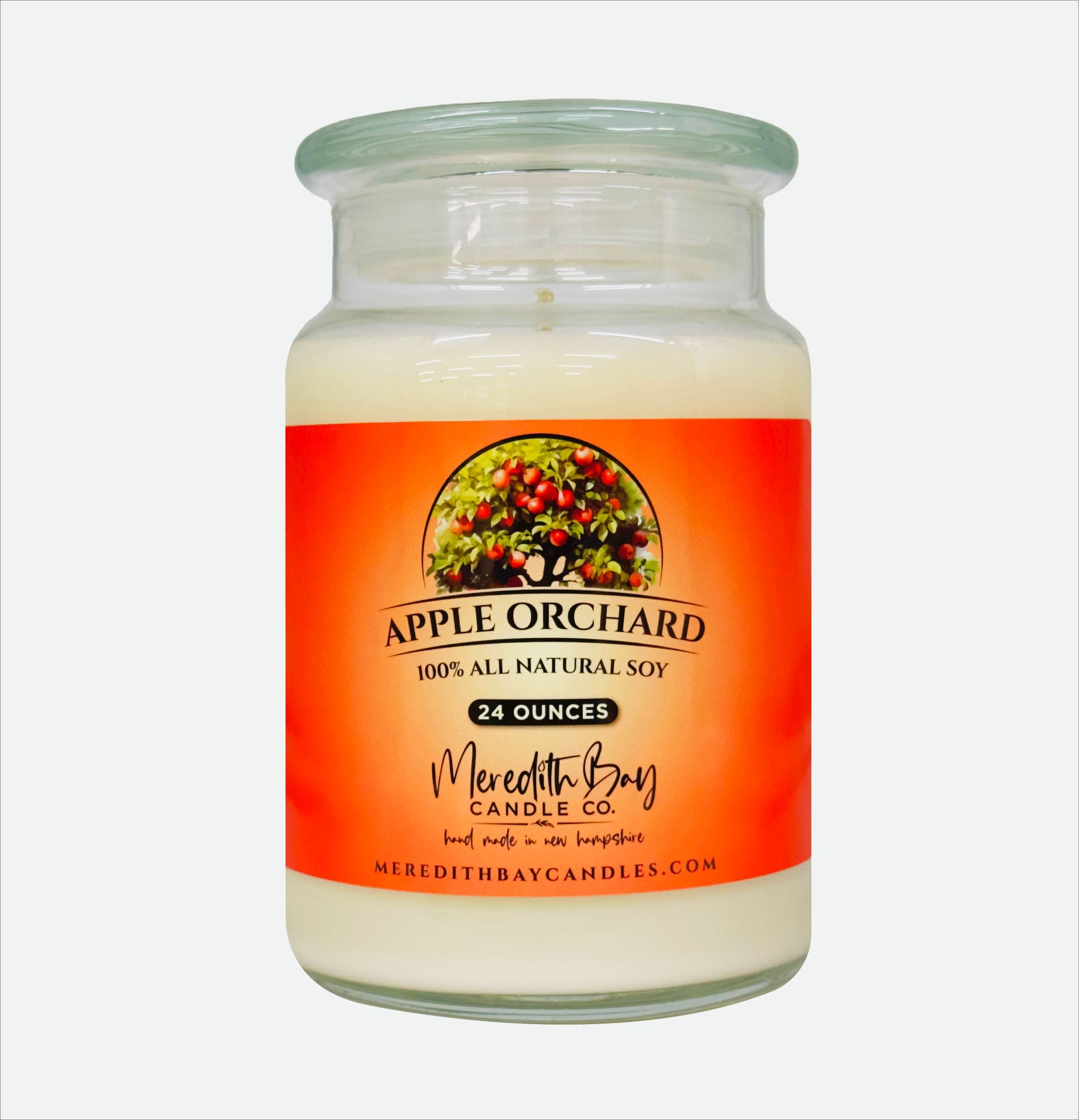 Apple Orchard Soy Candle Soy Candle Meredith Bay Candle Co 24.0 Oz