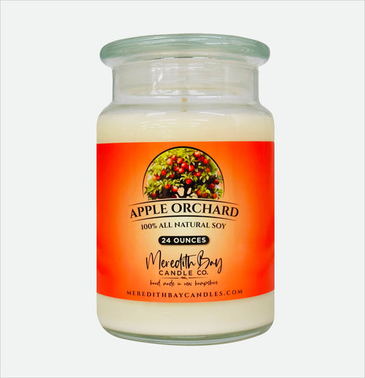 Apple Orchard Soy Candle Soy Candle Meredith Bay Candle Co 24.0 Oz