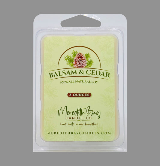 Balsam & Cedar Wax Melt Wax Melt Meredith Bay Candle Co