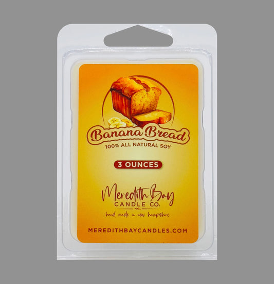 Banana Nut Bread Wax Melt Wax Melt Meredith Bay Candle Co