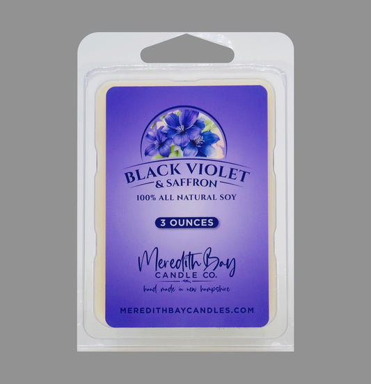 Black Violet & Saffron Wax Melt Wax Melt Meredith Bay Candle Co
