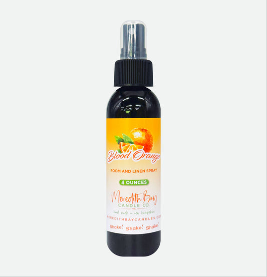 Blood Orange Room & Linen Spray Meredith Bay Candle Co