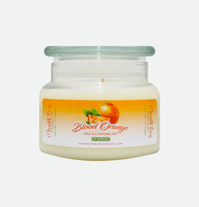 Blood Orange Soy Candle Soy Candle Meredith Bay Candle Co 10.0 Oz 