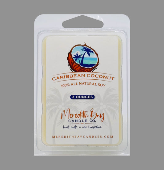 Caribbean Coconut Wax Melt Meredith Bay Candle Co