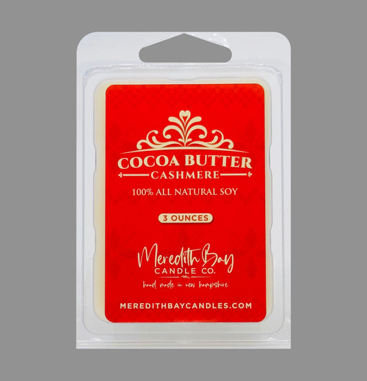 Cocoa Butter Cashmere Wax Melt Meredith Bay Candle Co 