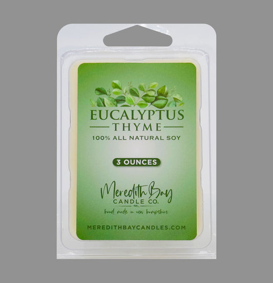 Eucalyptus Thyme Wax Melt Meredith Bay Candle Co