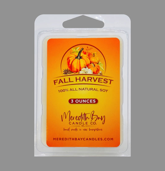 Fall Harvest Wax Melt Meredith Bay Candle Co 