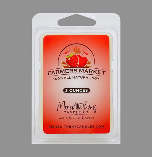 Farmers Market Wax Melt Meredith Bay Candle Co 