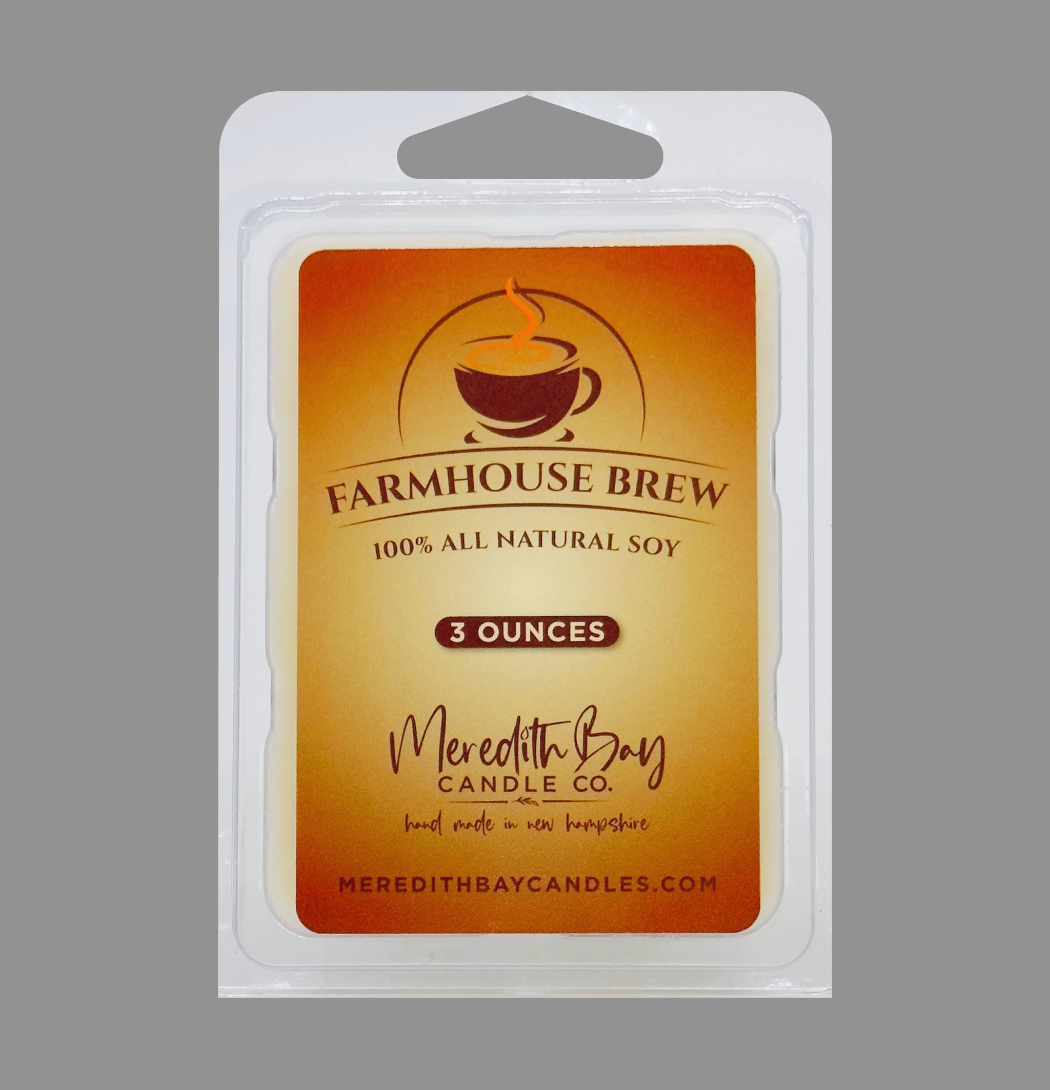 Farmhouse Brew Wax Melt Meredith Bay Candle Co