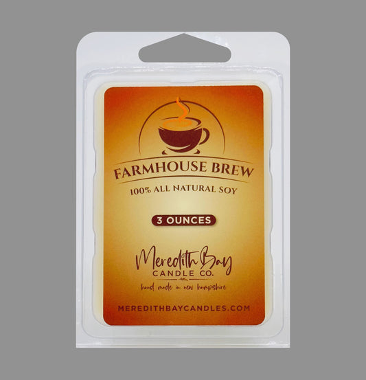 Farmhouse Brew Wax Melt Meredith Bay Candle Co