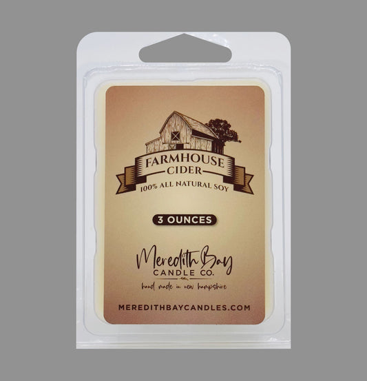 Farmhouse Cider Wax Melt Meredith Bay Candle Co