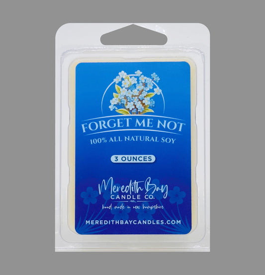 Forget Me Not Wax Melt Meredith Bay Candle Co