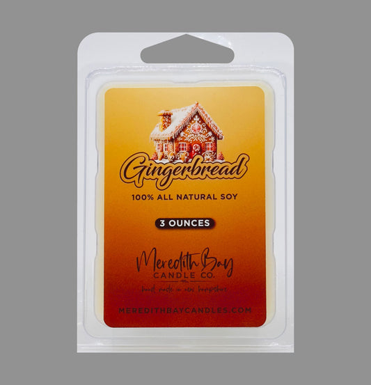 Gingerbread Wax Melt Meredith Bay Candle Co