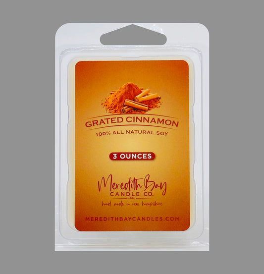 Grated Cinnamon Wax Melt Meredith Bay Candle Co 