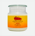 Load image into Gallery viewer, Harvest Pumpkin Soy Candle Meredith Bay Candle Co 16 Oz