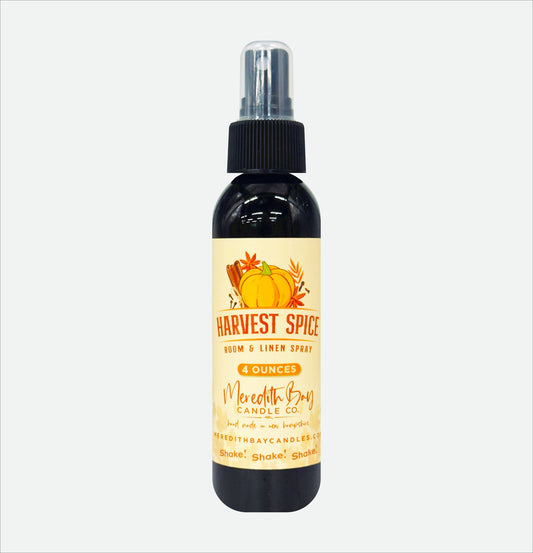 Harvest Spice Room & Linen Spray Meredith Bay Candle Co