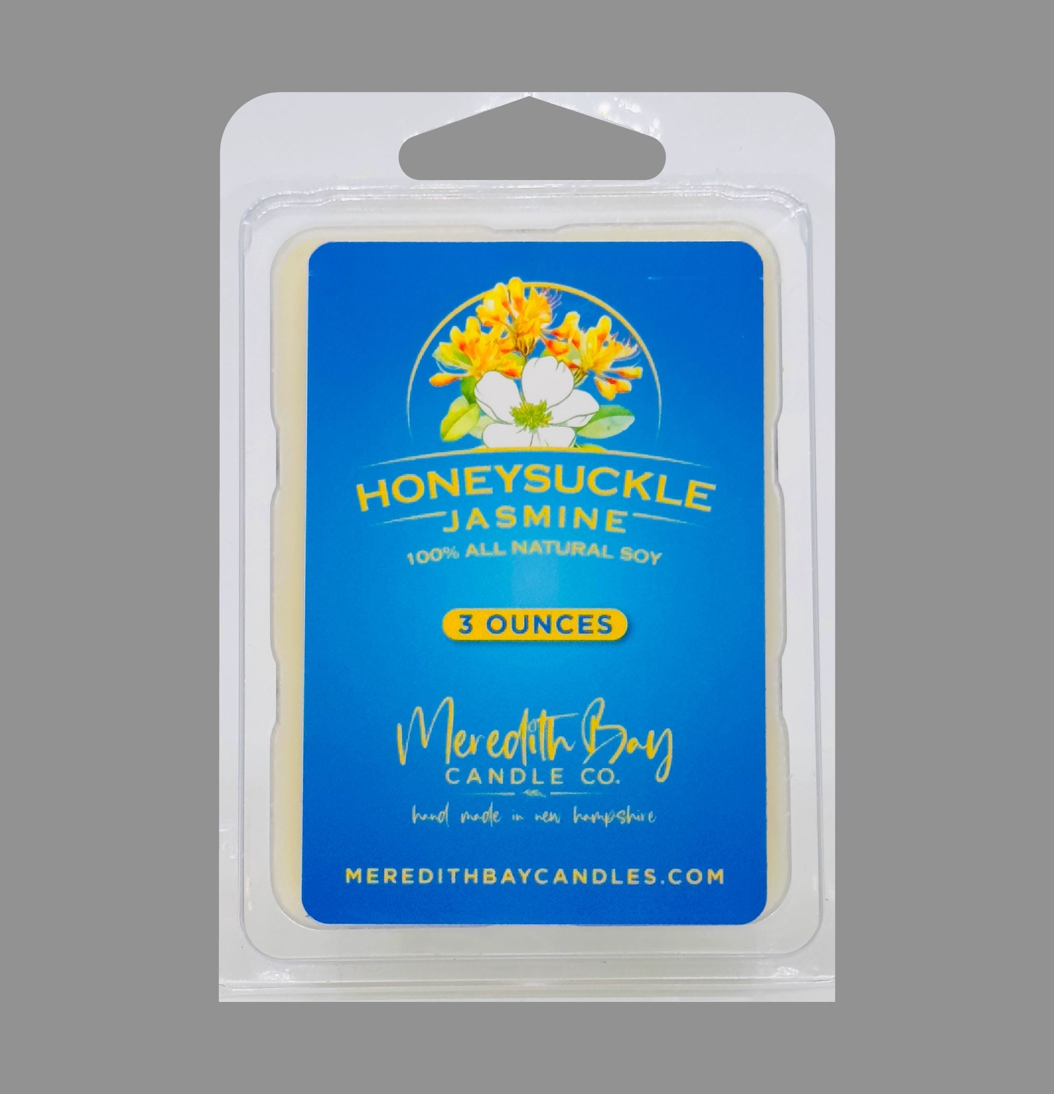 Honeysuckle Jasmine Wax Melt Meredith Bay Candle Co