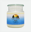 Load image into Gallery viewer, Lake House Soy Candle Meredith Bay Candle Co 16 Oz