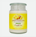 Load image into Gallery viewer, Lemon Pound Cake Soy Candle Meredith Bay Candle Co 24 Oz