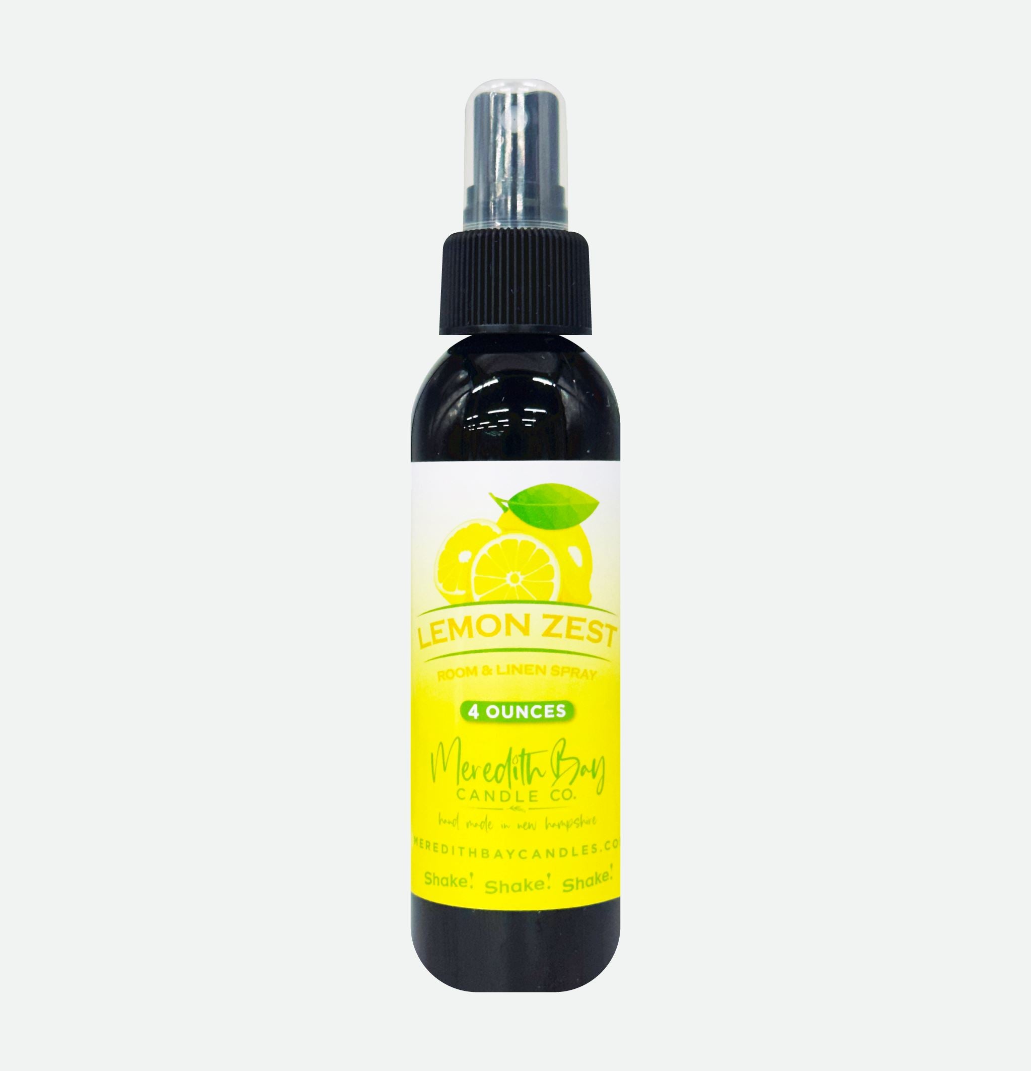 Lemon Zest Room & Linen Spray Meredith Bay Candle Co