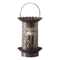 Load image into Gallery viewer, Mini Wax Warmer with Willow and Sheep in Country Tin Wax Warmer Irvins Tinware
