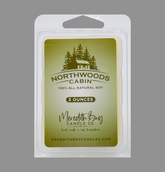 Northwoods Cabin Wax Melt Meredith Bay Candle Co