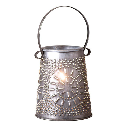 Original Wax Melter in Antique Tin Wax Warmer Irvins Tinware