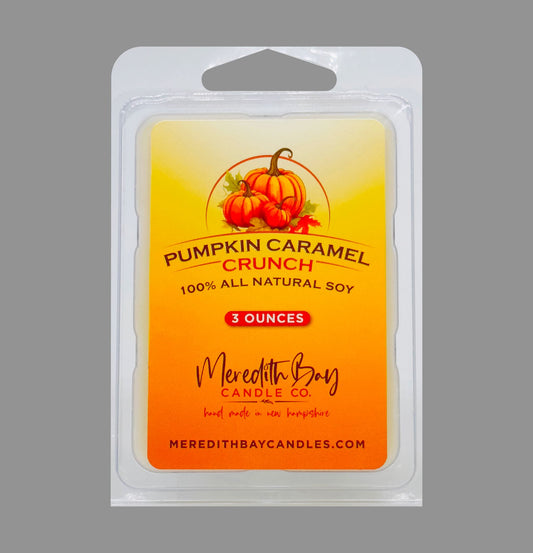 Pumpkin Caramel Crunch Wax Melt Meredith Bay Candle Co