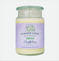 Load image into Gallery viewer, Summer Linen Soy Candle Meredith Bay Candle Co 24 Oz
