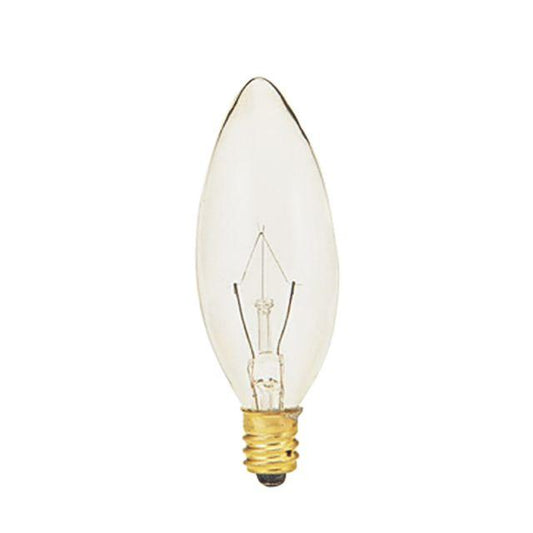 Torpedo Tip Candelabra Replacement Bulb for Wax Warmers Wax Warmer Irvins Tinware