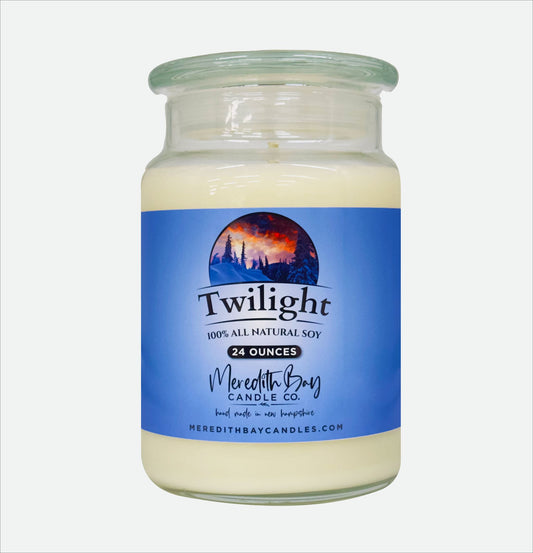 Twilight Soy Candle Meredith Bay Candle Co 24 Oz
