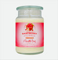 Load image into Gallery viewer, Vanilla Raspberry Soy Candle Meredith Bay Candle Co 24 Oz