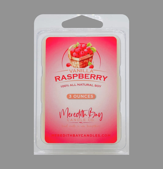 Vanilla Raspberry Wax Melt Meredith Bay Candle Co