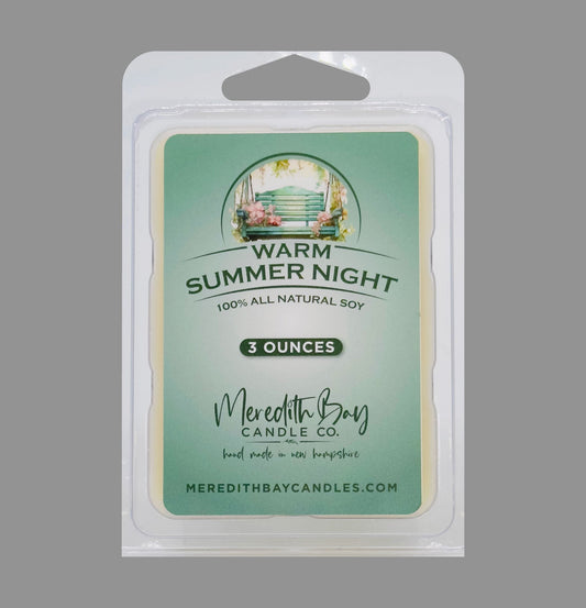 Warm Summer Night Wax Melt Meredith Bay Candle Co