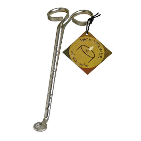 Wickman Original Wick Trimmer, Pewter Finish Accessories Wickman