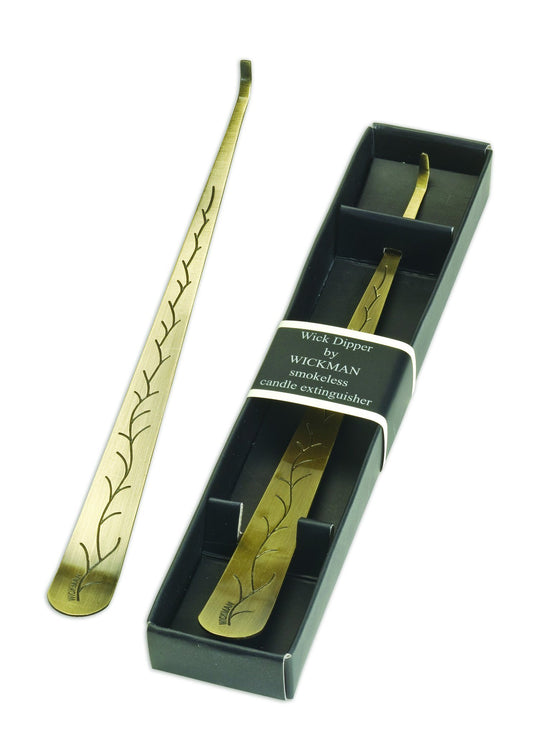 Wickman Wick Dipper, Antique Brass Finish Accessories Wickman