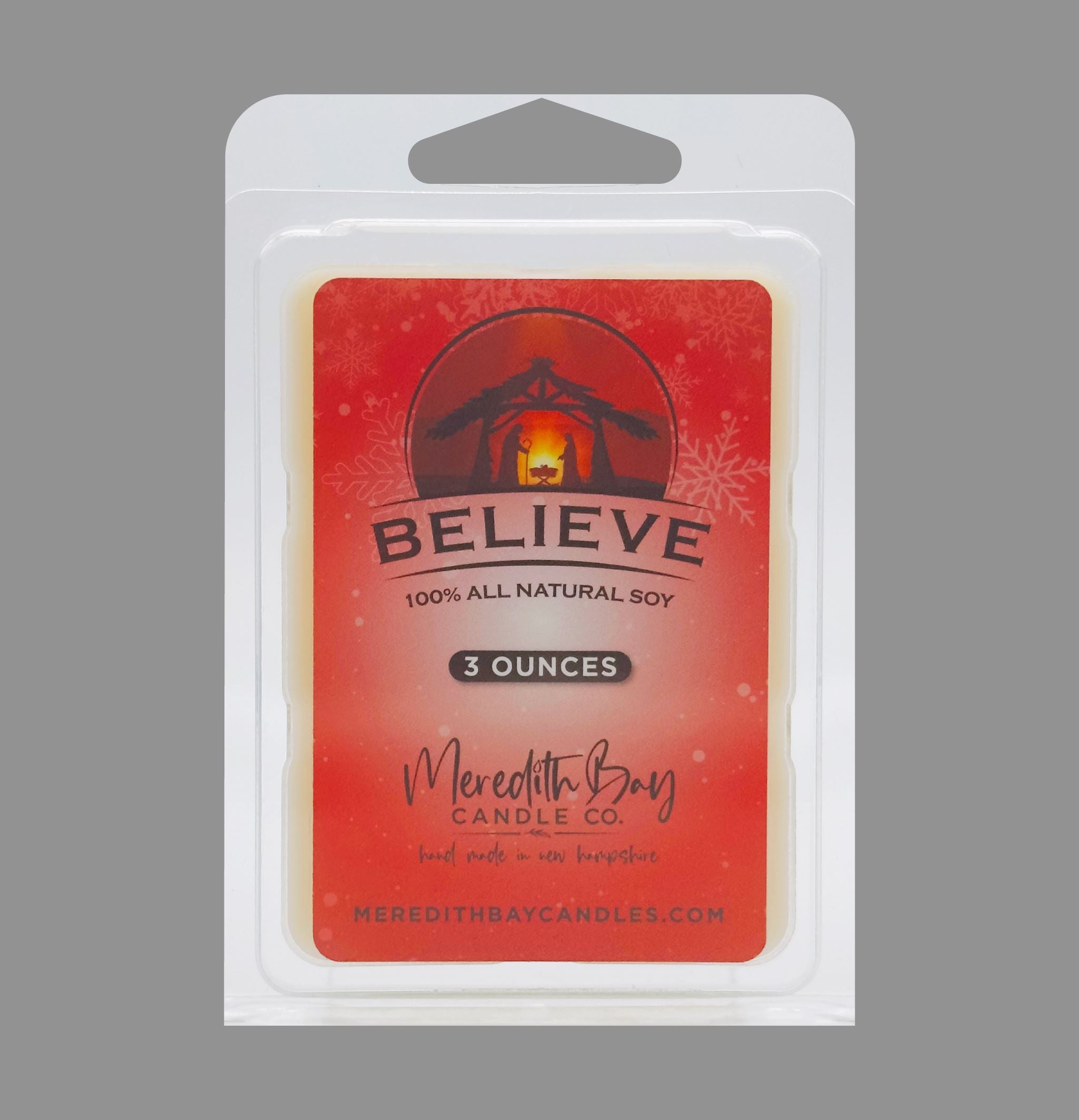 Believe Wax Melt Meredith Bay Candle Co 