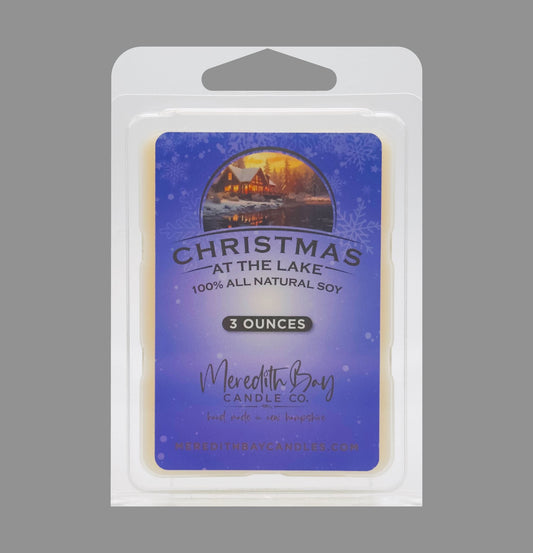 Christmas At The Lake Wax Melt Meredith Bay Candle Co 