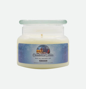 Christmas Cabin Soy Candle Meredith Bay Candle Co 10 Oz 