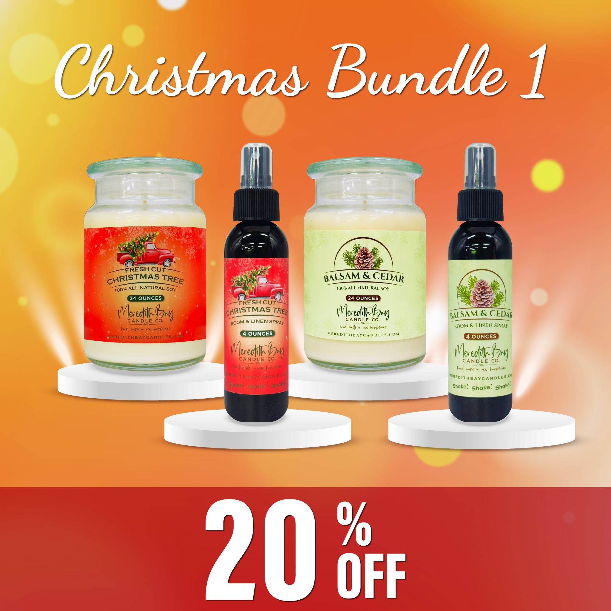 Christmas Savings Bundle 1 Meredith Bay Candle Co 