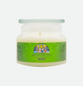 Mistletoe Kiss Soy Candle Meredith Bay Candle Co 10 Oz 