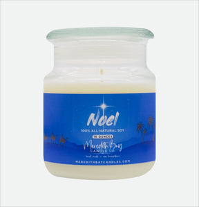 Noel Soy Candle Meredith Bay Candle Co 16 Oz 