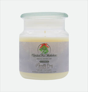 Under The Mistletoe Soy Candle Meredith Bay Candle Co 16 Oz 