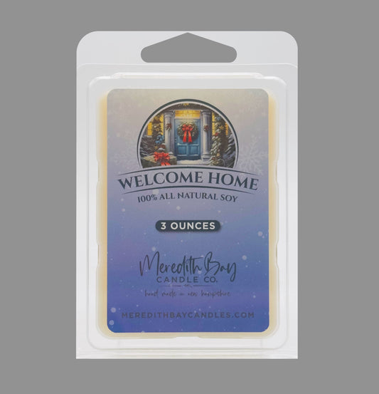 Welcome Home Wax Melt Meredith Bay Candle Co 